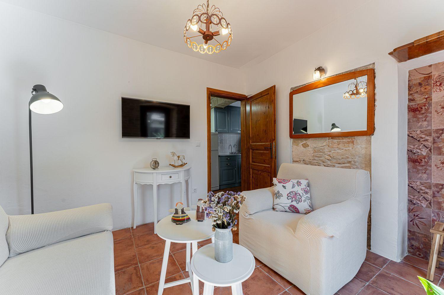 Traditionelle Steinfinca Mit Spielbereich, Babybett, Waschmaschine, Liegen Barban Exterior photo